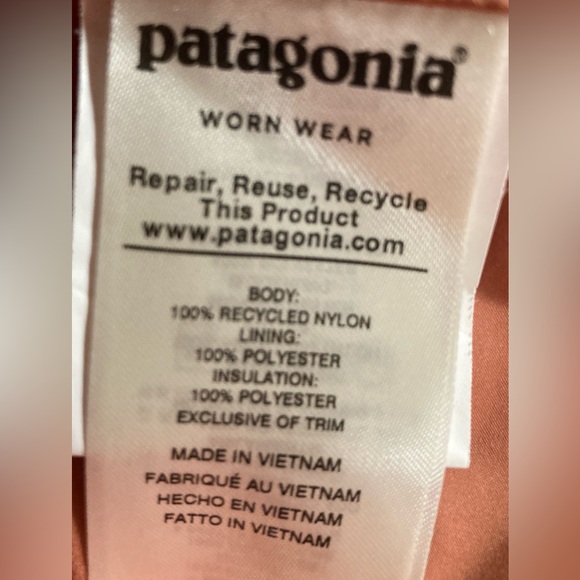 Patagonia Women’s Insulated Puffer Jacket – Size Medium - Picture 7 of 7